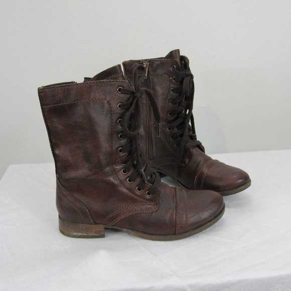 Candie's Shoes - Candie's Women's Moto boots brown 6.5
